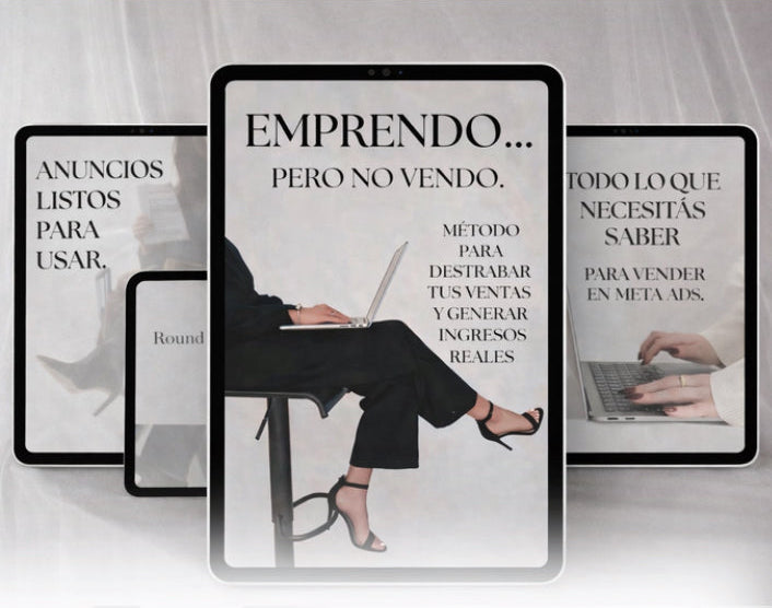 EMPRENDO… PERO NO VENDO: El método para destrabar tus ventas y generar ingresos reales.